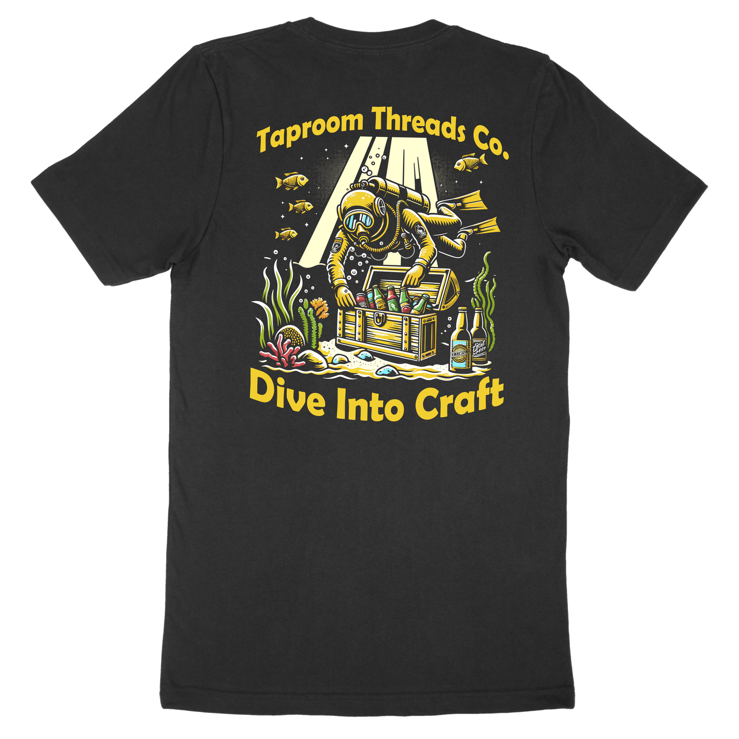 Dive into Craft Beer T-Shirt – Craft Beer Graphic Tee | Taproom Threads