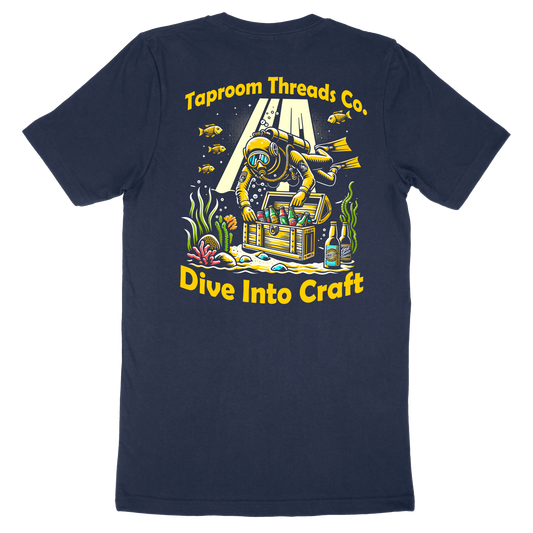 Dive into Craft Beer T-Shirt – Craft Beer Graphic Tee | Taproom Threads
